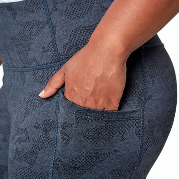 Mondetta Ladies' Brushed Jacquard Legging NWT Size S - Picture 4 of 5